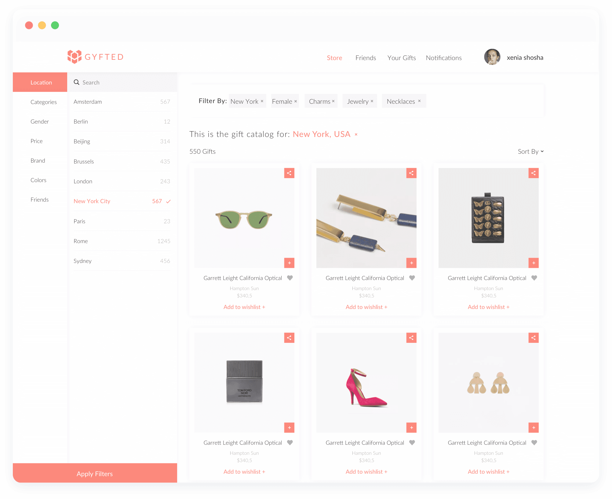 Shop web
